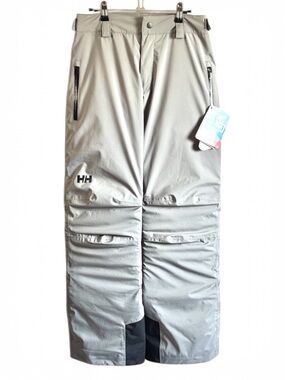 Helly Hansen NWT Legendary Insulated Ski Pants Concrete Grey Medium
